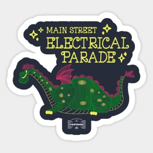 Elliot Main Street Electrical Parade Sticker